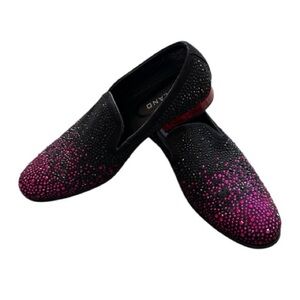 BOLANO Sarlo men’s glitter loafer size 10 EUC E0000